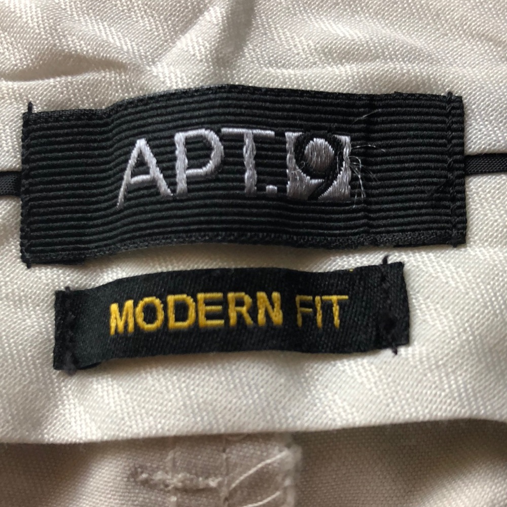 Apt. 9 Modern Fit Khaki Business Casual Pants